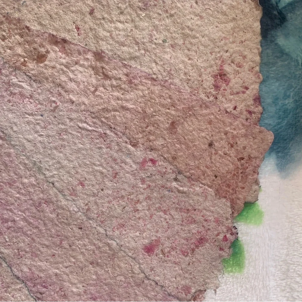 Handmade Rose Paper (medium pigment) - Picture 2 of 4